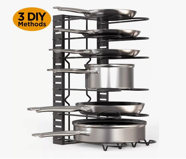 Miniatura 2 de Estante organizador de ollas metálico wx